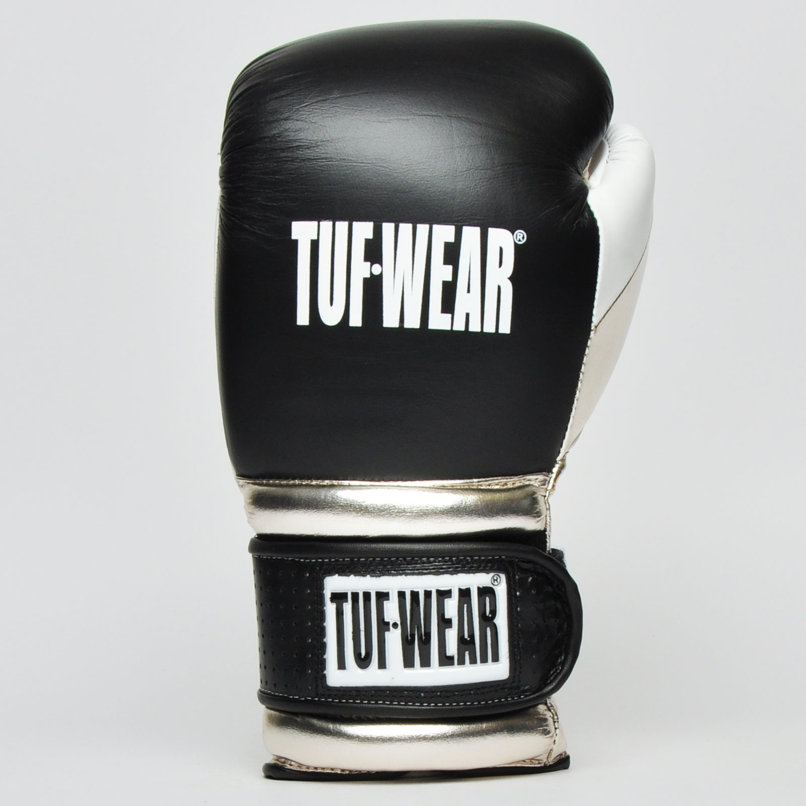 Download Tuf Wear Apollo Velcro Metallic Leather Sparring Glove ...