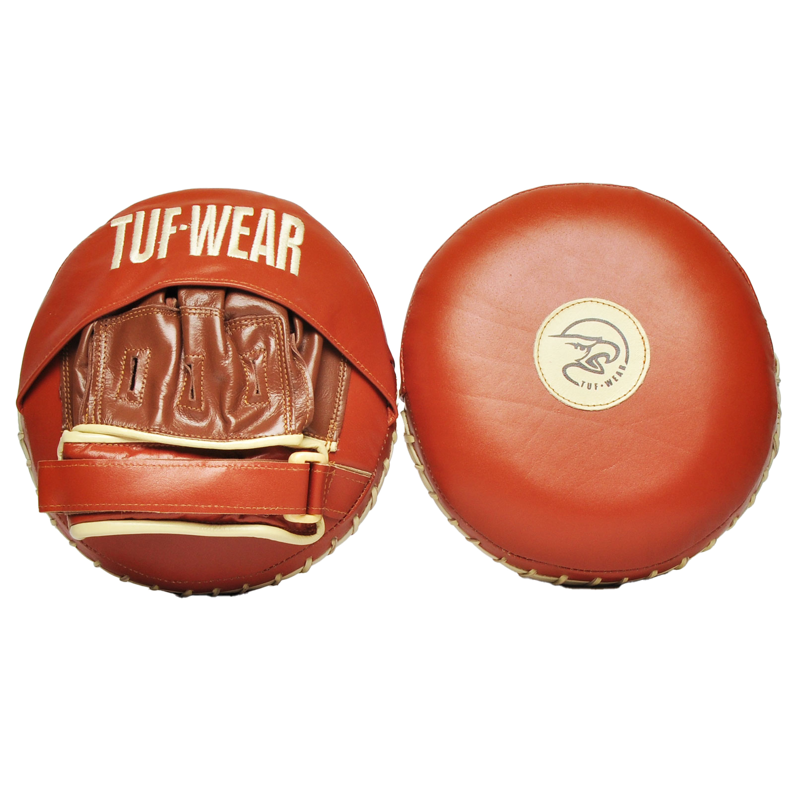 Tuf Wear Classic Brown Leather Air Pads - TW11106