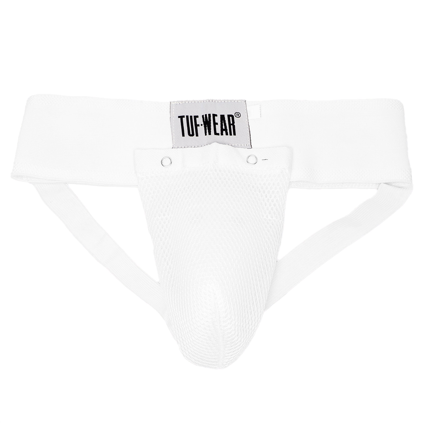 Tuf Wear Junior Elasticated Support - TW13126-JuniorWhite