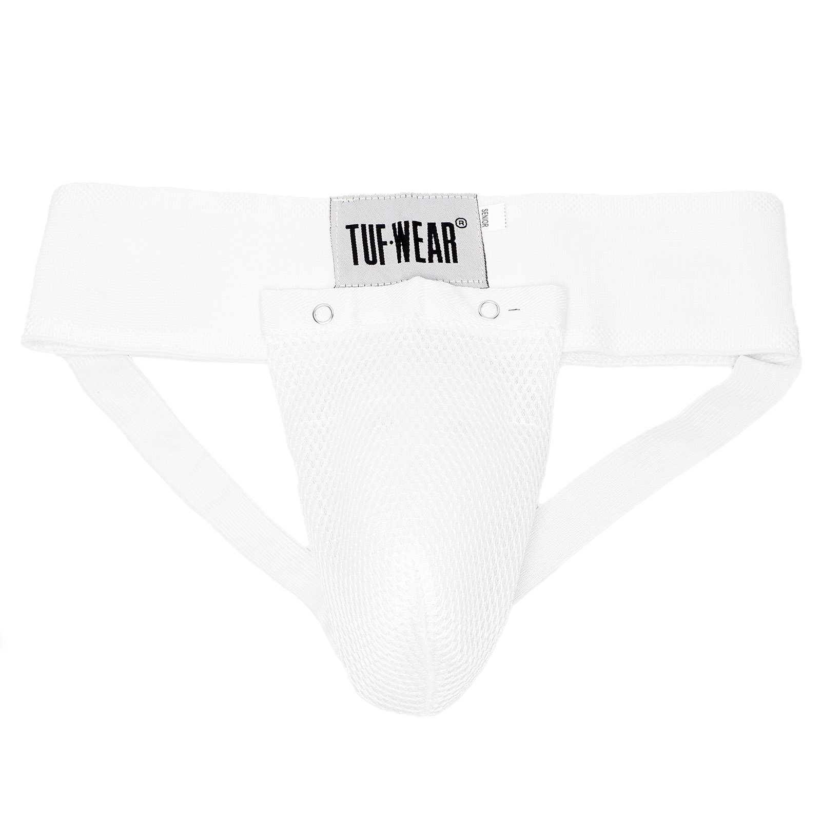 Tuf Wear Senior Elasticated Support - TW13126-SeniorWhite