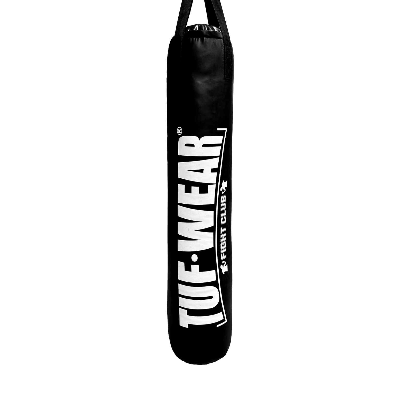 Tuf Wear Punch Bag Black Large Vertical Logo 5FT (153 CM) - TW15073-Black