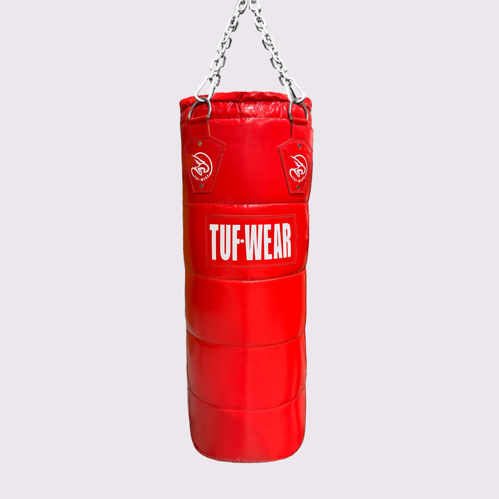 Tuf Wear PU Quilted Punchbag 4FT - TW15149-Red