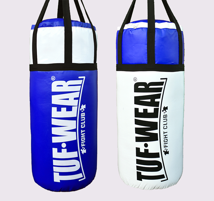 Tuf Wear Jumbo Punchbag 4FT 20 Inch Diameter 40KG - TW15305-BlueWhite