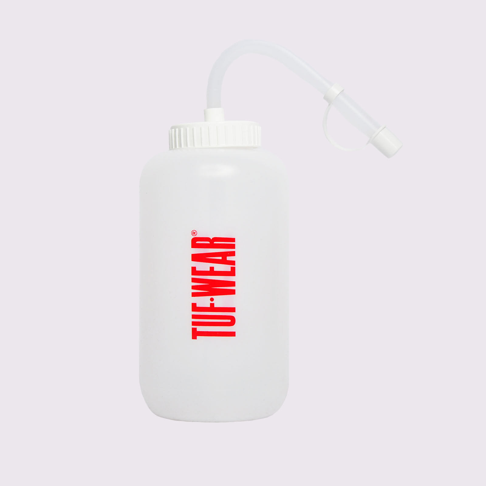 Tuf Wear Pro Style Clear Waterbottle with Straw 1000ml - TW16998-CLEAR