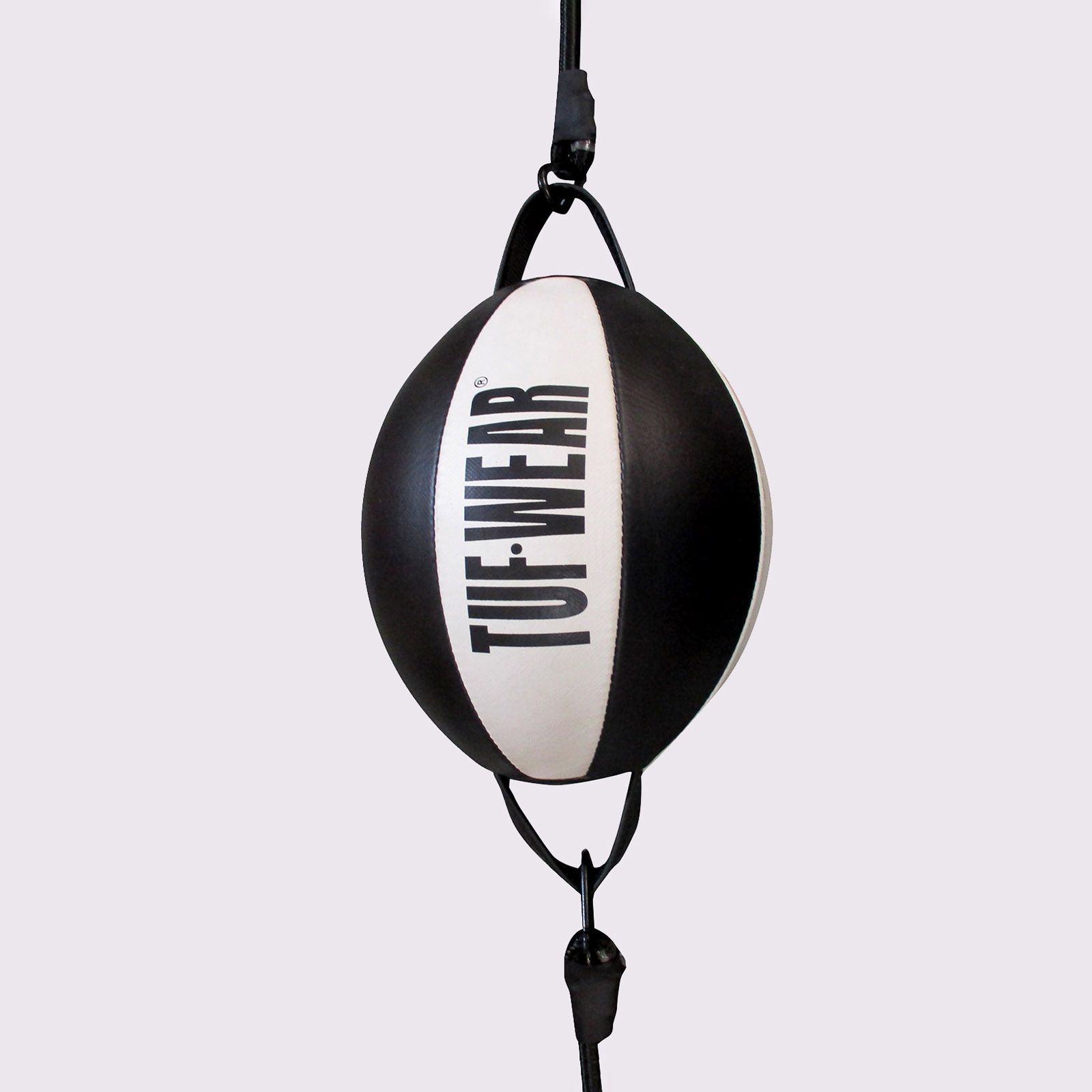 Tuf Wear Balboa Floor to Ceiling Top to Bottom Ball - TW26650-WHITE/BLACK