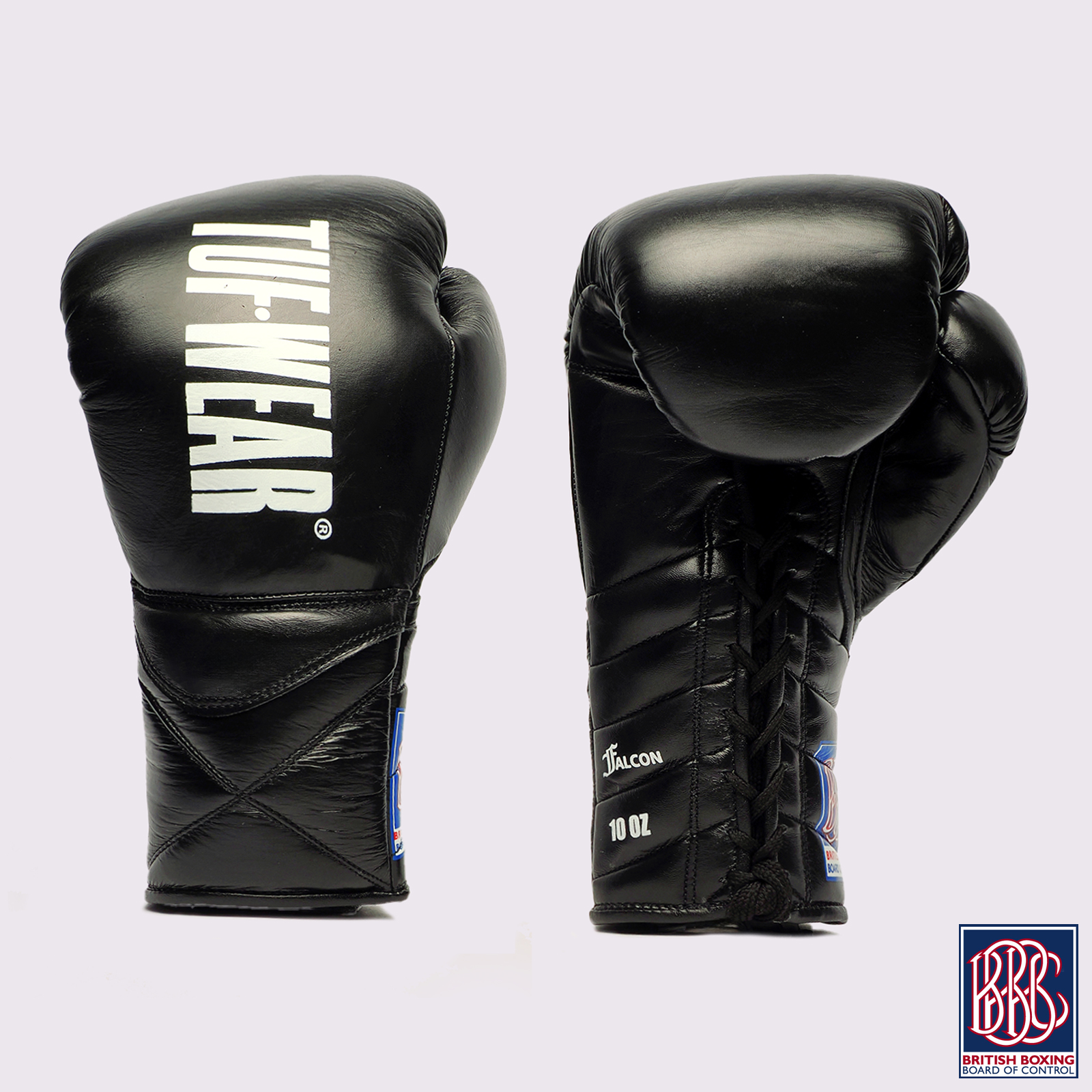 Tuf Wear Falcon Contest Glove BBBofC Approved - TW28513-BLACK