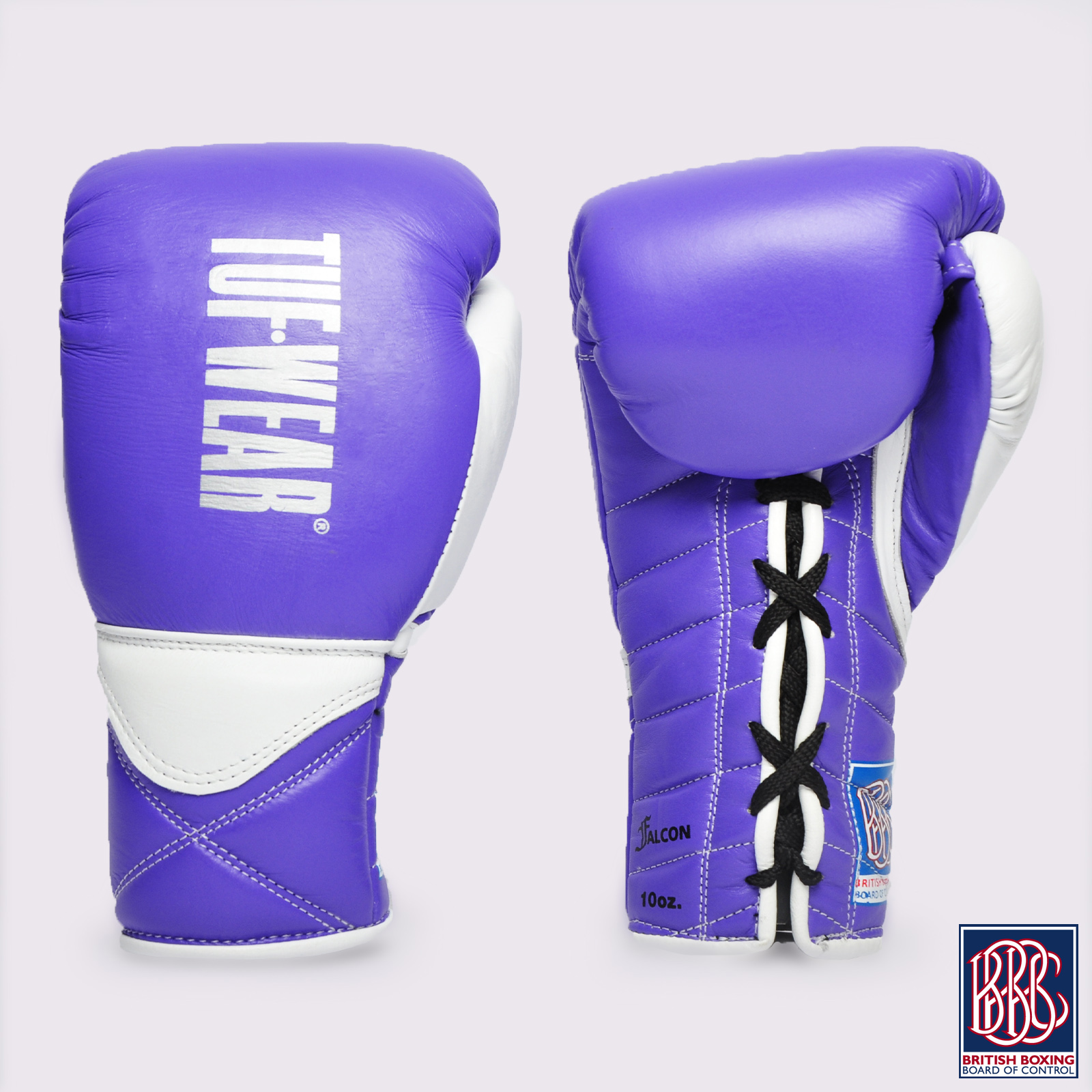 Tuf Wear Falcon Contest Glove BBBofC Approved - TW28513-PURPLE/WHITE