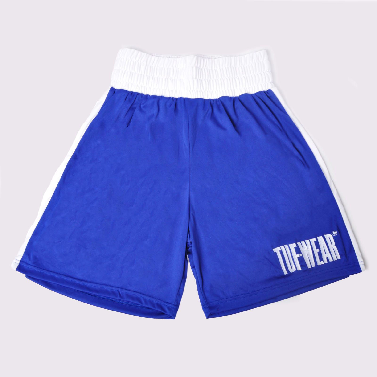 Tuf Wear Boxing Shorts  - TW32688-BLUEWHITE