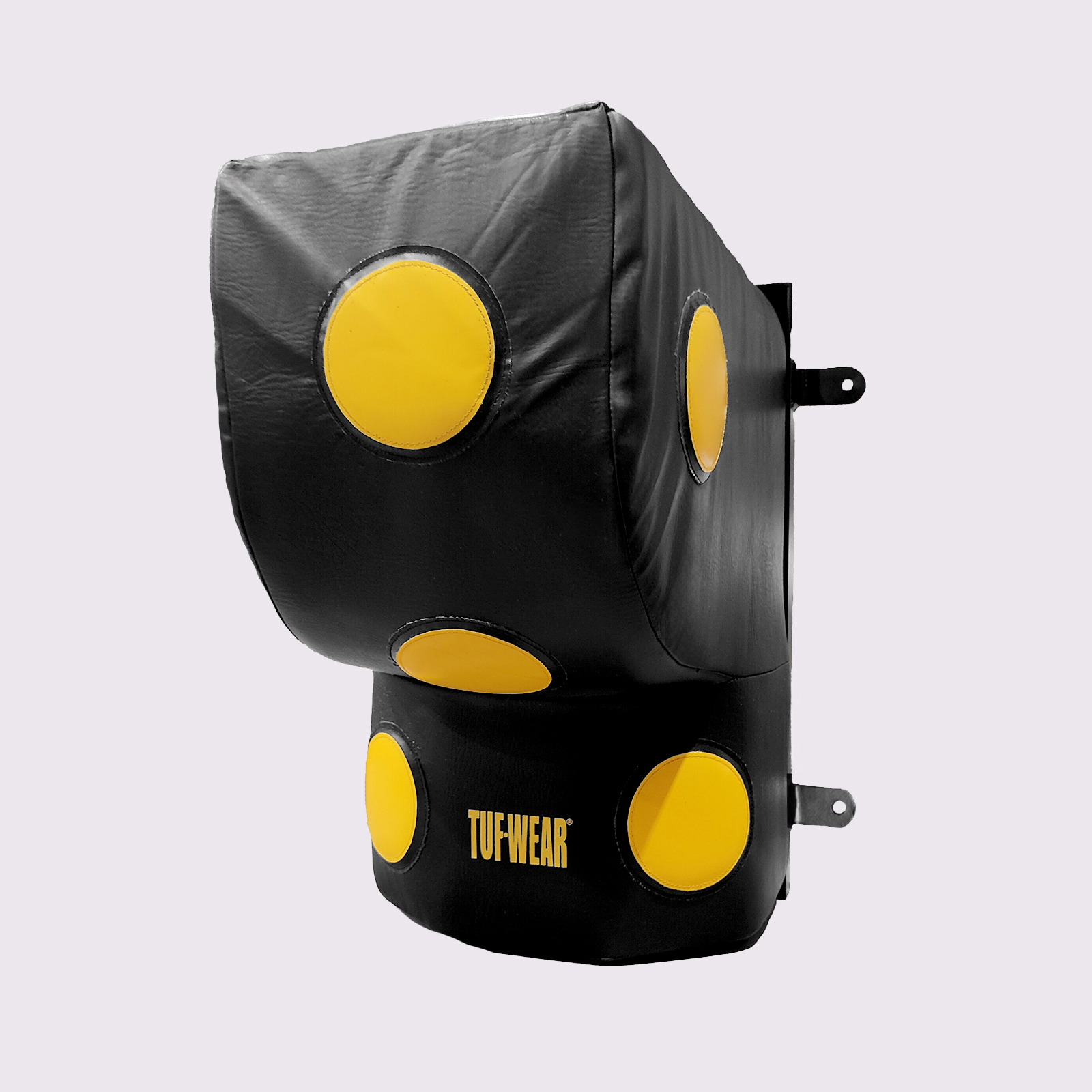 Tuf Wear Balboa PU Wall Pad Target  - TW32708-BLACK/YELLOW