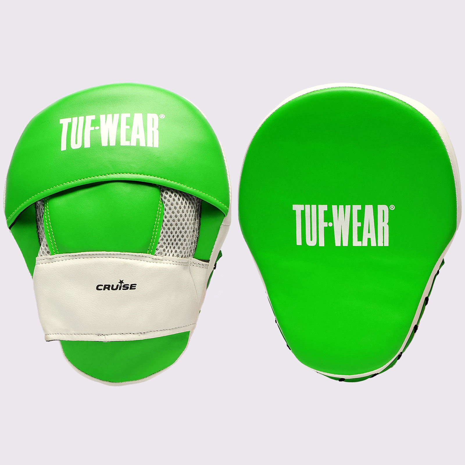 Tuf Wear Cruise Curved Focus Pads - TW35307-GREEN