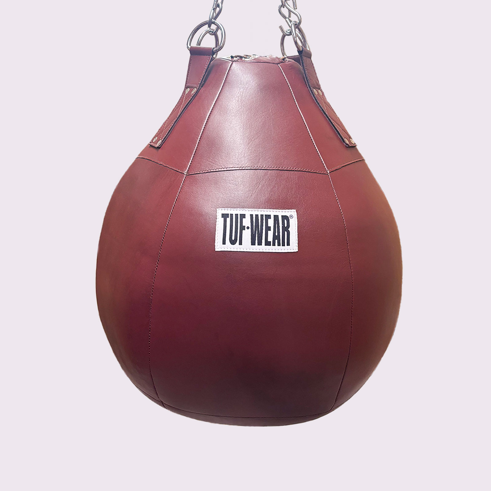 Tuf Wear Oxblood Leather Wrecking Ball (Large Maize Bag) - TW36657-OXBLOOD