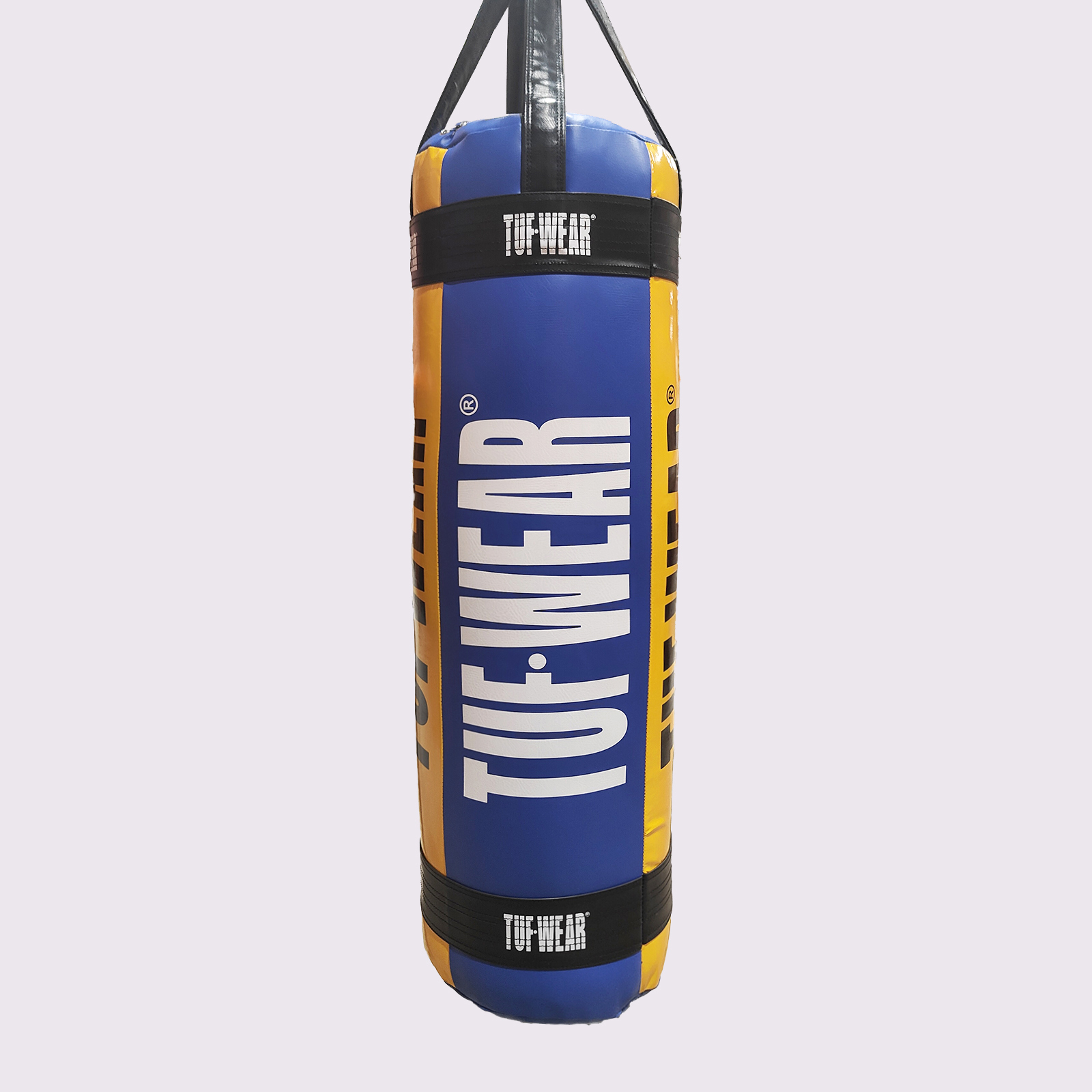 Tuf Wear Balboa 4FT Straight Punch Bag - TW36719-BLUEYELLOW