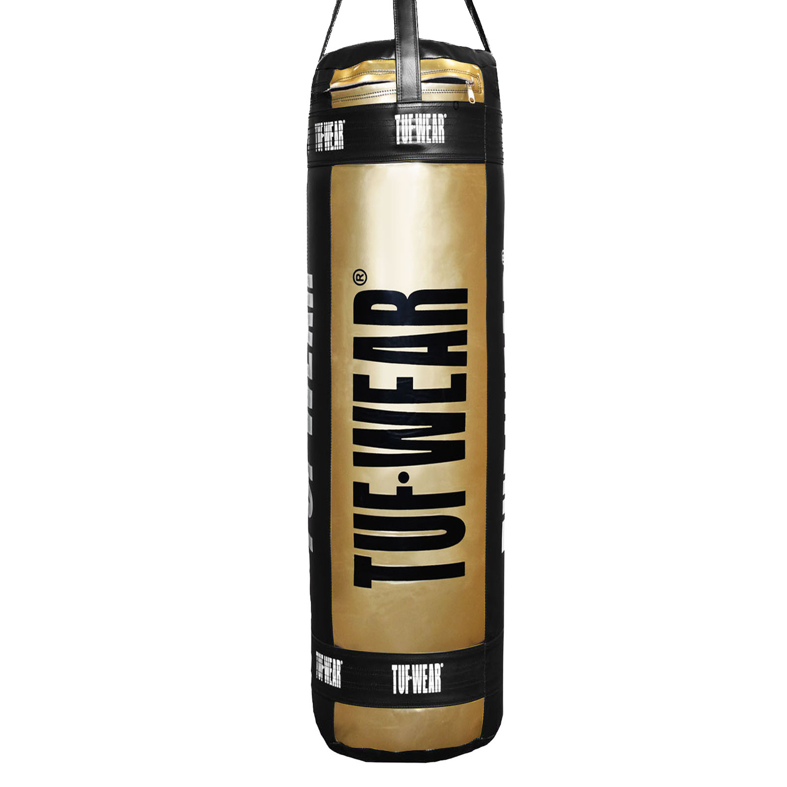 Tuf Wear Balboa 5FT Straight Punch Bag - TW36720-BLACKGOLD
